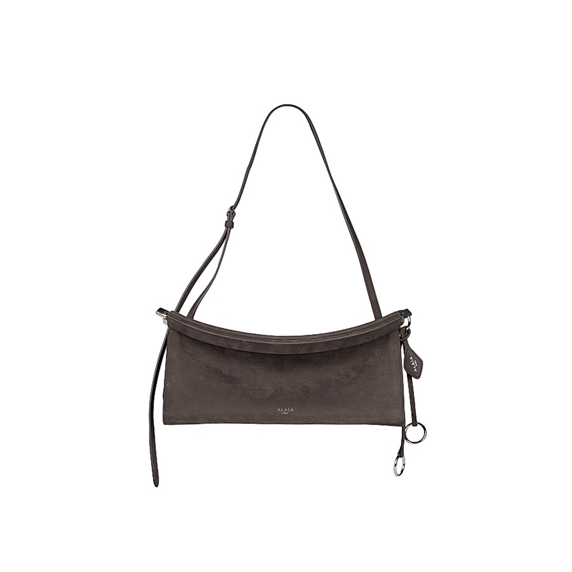 ALAÏA LE CLICK EAST WEST SMALL BAG IN NUBUCK (25*12.5*7cm) 